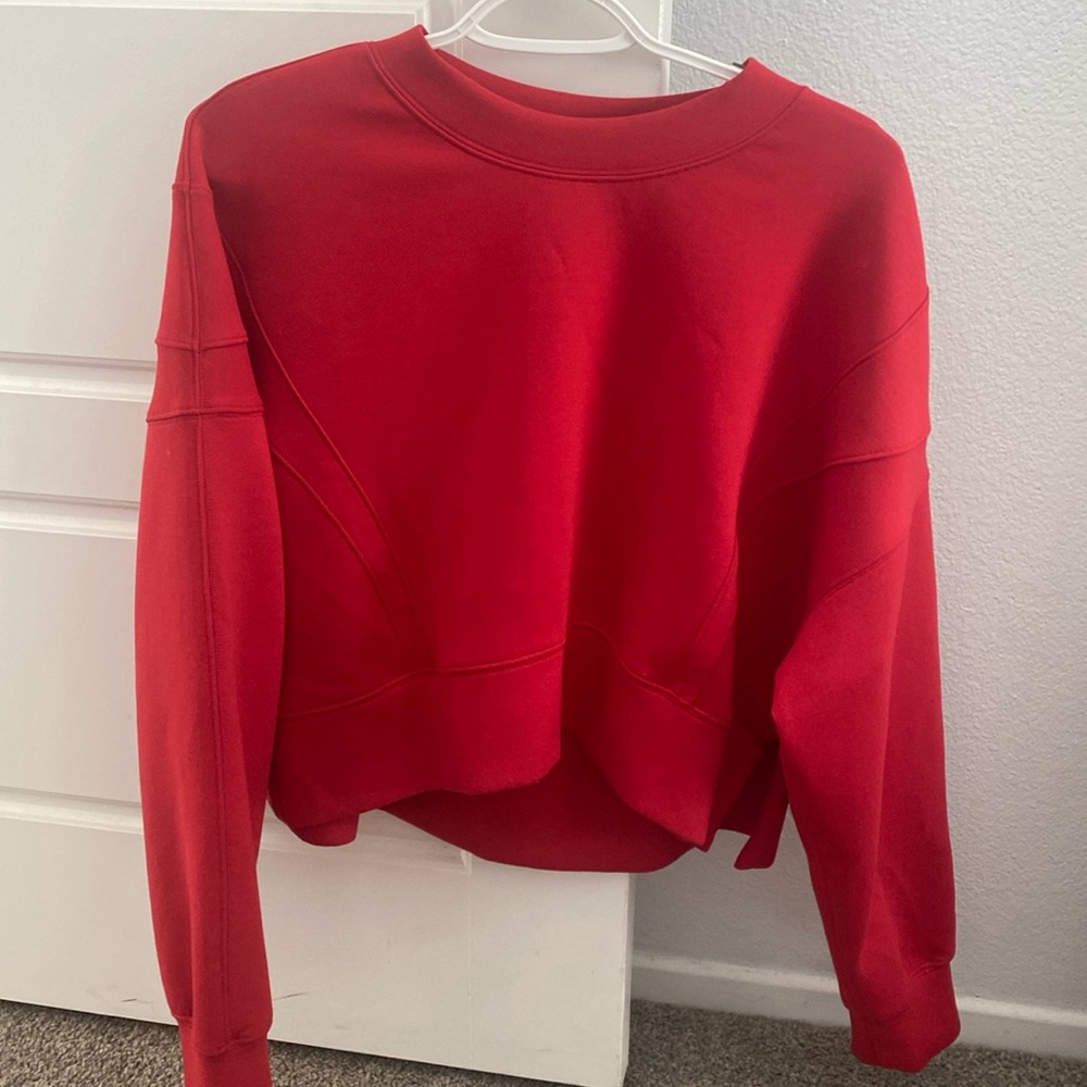 -Abercrombie neo knit mini crew